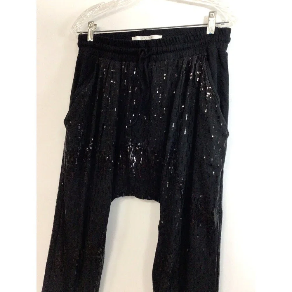 Anthropologie Walter Sequin Pants Womens 4 - Picture 4 of 8